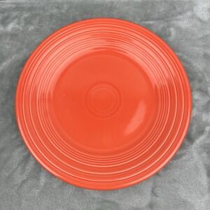 Fiesta Fiestaware Homer Laughlin Luncheon Plate Poppy